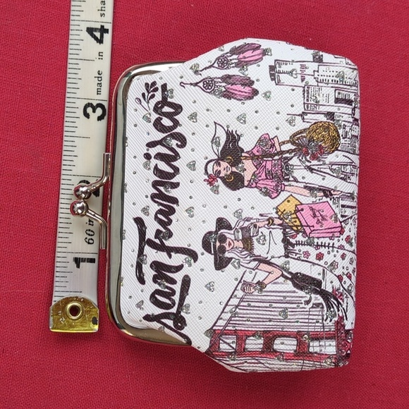 San Francisco Crystal Change Purse - Picture 6 of 8